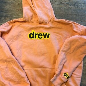 Drew House orange hoodie